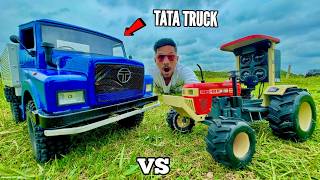 RC TATA 1613 Lorry Truck Unboxing amp Testing  Chatpat toy TV [upl. by Nylime]