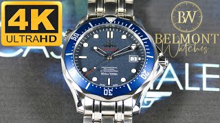 Omega – Seamaster Professional Diver 300M 222080 James Bond Casino Royale Wristwatch Review [upl. by Adnov355]