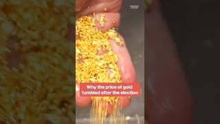 Golds price dropping has to do with the effects of the quotTrump Tradequot election [upl. by Ymeon]