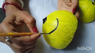 coconut shell craft  idea  👍👍👍 [upl. by Durer543]