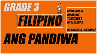 FILIPINO ANG PANDIWA  GRADE 3 TCHR LEON TV  VIRTUAL LEARNING CLASSROOM [upl. by Honora]