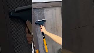 no need to disassemble and wash household glass scraper window cleaner window brush cleaning tool [upl. by Cutlip]