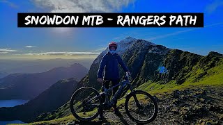 Snowdon MTB  Rangers Path  EBike [upl. by Notsecnirp249]