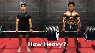 How Much Weight Should I Lift To Gain Muscle Beginner  Intermediate [upl. by Nerehs]