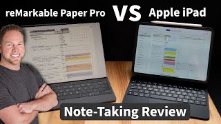 ipad Vs ReMarkable Note taking Review [upl. by Yruoc57]