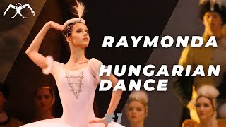 Raymonda ballet Hungarian variation amp bows  AGlazunov MPetipa  Maria Khoreva [upl. by Aerua622]