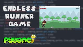 ASMR Programming  Coding an Endless Runner Game in Python and Pygame [upl. by Aicnelev927]