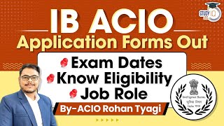 IB ACIO 2023 Application Form Filling Step by Step Guide amp Avoid These Mistakes  StudyIQ IAS [upl. by Philippine]