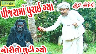 Pinjrama Purai Gya પીંજરામાં પુરાઈ ગ્યા Comedy VideolDeshi Comedy।।Comedy Video ll [upl. by Nyltac]