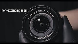 Fujinon XF1024mmF4 R OIS WR unboxing ASMR  4k dci [upl. by Llemart]