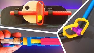 3 Awesome Motions and Mechanisms  3D Printed Gadget  Creative Ideas [upl. by Ayet]