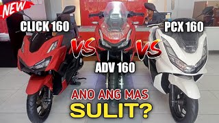 SINO ANG MAS SULITCLICK 160ADV 160PCX 160trendingvideo viral viralvideo hondamotorcycles [upl. by Ellehsram]