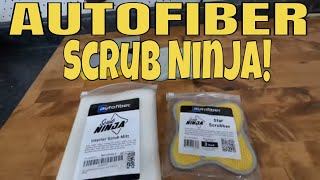 Autofiber Scrub Ninja Finger Mitt amp Star Scrubber Interior Cleaning [upl. by Alyled]