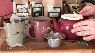 How to Make Tea with Loose Herbs [upl. by Adnilreh338]