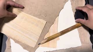 Materials Scribes Use to Copy Scriptures  Parchments Papyrus Handmade Paper [upl. by Nolyar624]