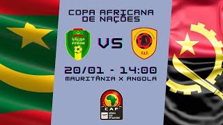 MAURITÂNIA x ANGOLA  AO VIVO  NARRAÇÃO 2001  COPA AFRICANA DE NAÇÕES [upl. by Aidil]