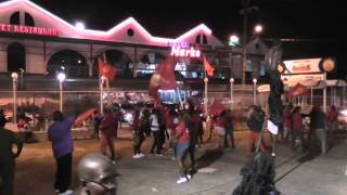 PNM Victory at the polls San Fernando Trinidad Oct 21 2013 [upl. by Aisauqal]