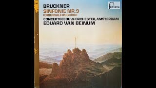 Bruckner 9 Concertgebouworkest 1956 van Beinum [upl. by Anawak847]