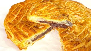 GALETTE DES ROIS FRANGIPANE CHOCOLAT RECETTE FACILE ET RAPIDE [upl. by Quincey]