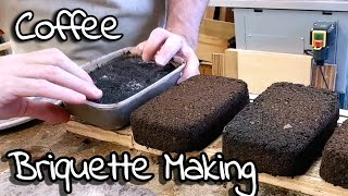 Coffee Briquette Improved Method  Sept 2024 [upl. by Ogren]