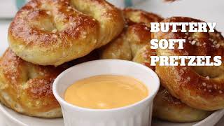 The BEST Homemade Soft Pretzels Recipe [upl. by Lerud]