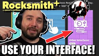 Rocksmith HOW TO Use your Audio Interface in Rocksmith PLUS  No Realtone Cable [upl. by Robb]