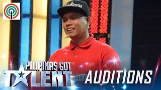 Pilipinas Got Talent Season 5 Auditions Geffrey delos Reyes  Closeup Magician [upl. by Ettolrahs]