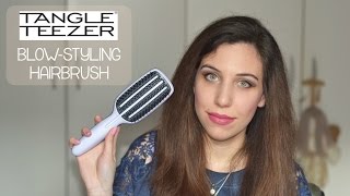 Tangle Teezer BLOW STYLING  Test amp Review [upl. by Taub692]