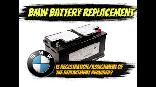 Battery replacement on a BMW Should you register the replacement or code the battery IBS system [upl. by Zephaniah]