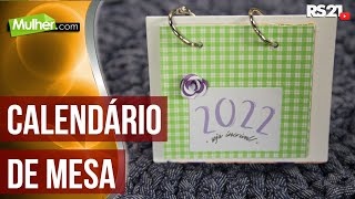 Calendário de mesa  Mulhercom  RedeSeculo21 17022022 [upl. by Hetty]