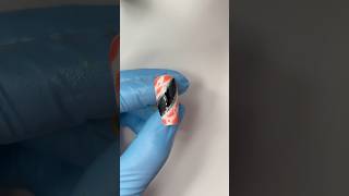 Easy cow print nail art design💅 youtubeshorts nailart fypシ゚viral design [upl. by Elirpa]