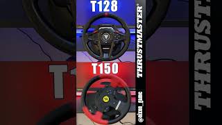 Thrustmaster T128 vs T150  Which one is better thrustmaster thrustmastert150 thrustmastert128 [upl. by Postman]