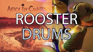 Rooster Drum Cover Pinnacle Grunge amp Alice in Chains [upl. by Joell579]