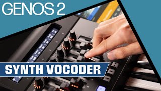 Yamaha Genos 2 Vocoder Demo [upl. by Acined607]