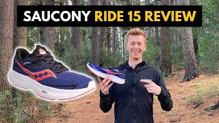 SAUCONY RIDE 15 REVIEW  5 THINGS YOU MUST KNOW [upl. by Ellenid705]