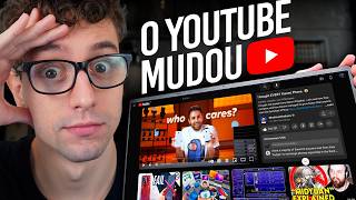 Novo Teste no Visual do YouTube é Preocupante [upl. by Eedrahc226]