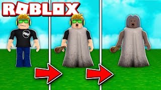 SIMASGAMER TRANSFORMING INTO GRANNY in ROBLOX [upl. by Eltsyrc341]