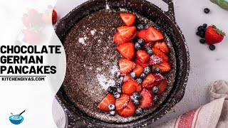 Indulge In The Ultimate Chocolate German Pancake Recipe [upl. by Aidroc990]