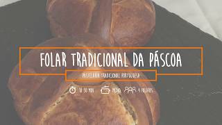 Receita Folar Tradicional da Páscoa  Chef DUAL [upl. by Elvera827]