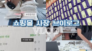 Vlog 📦 말 많고 진짜 많음 탈 많은 쇼핑몰 사장 브이로그 [upl. by Adnarb895]