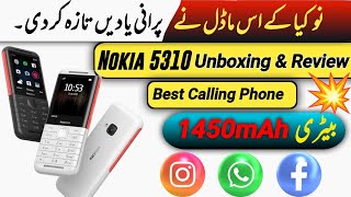 Nokia 5310 Unboxing amp Review Best Keypad Mobile Phone 2024 New Nokia5310 Facebook Mobile [upl. by Carmelina]