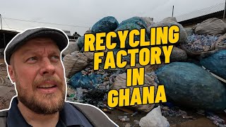 AFRICA Travelling  Plastic Recycling Factory [upl. by Narine451]