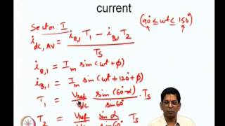 Mod08 Lec27 Instantaneous and average dc link current in a voltage source inverter [upl. by Lotte85]