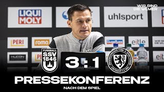 ULMEBS  Die Pressekonferenz nach dem Spiel [upl. by Divadnoj246]