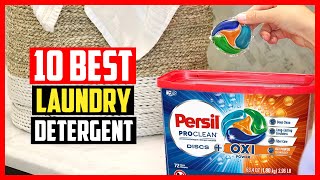 ✅Top 10 Best smelling laundry detergent in 2024 [upl. by Ellezig]