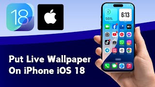 How to Put Live Wallpaper On iPhone iOS 18 2024 [upl. by Llerehc]