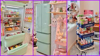 Refrigerator Organization🎀  Satisfying Ref Clean And Restocking With Chinsun✨ [upl. by Yesmar]