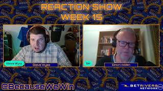 LIVE Reaction Show with Steve Wyss amp Simon Holden [upl. by Lossa322]