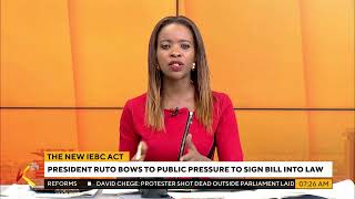 K24 TV LIVE The new IEBC act NewDawn [upl. by Raynata]