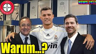 Kein Gerücht mehr Granit Xhaka wechselt mit Xabi Alonso zu Real Madrid FC Warum [upl. by Nnylekoorb]